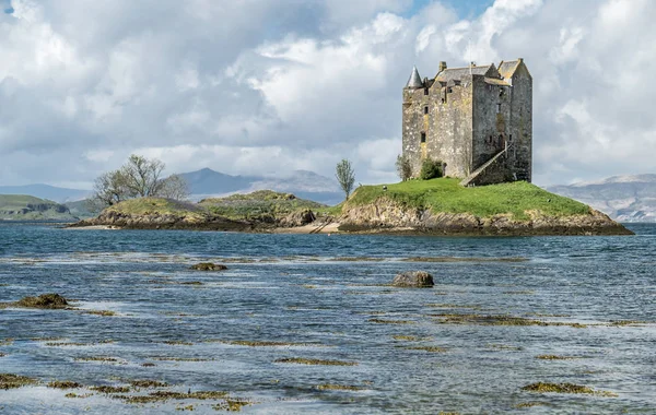 El castillo histórico Stalker en Argyll — Foto de Stock
