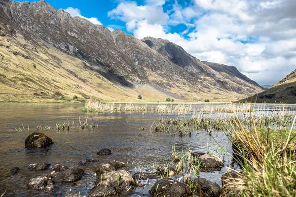 Loch Achtriochtan και Aonach Eagh Ridge, Glencoe — Φωτογραφία Αρχείου