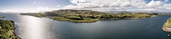 Flygfoto över den ön Kerrera, Argyll — Stockfoto