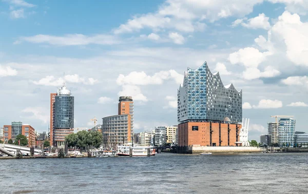 Η πόλη του Αμβούργο, Elbphilharmonie, αποθήκευσης — Φωτογραφία Αρχείου