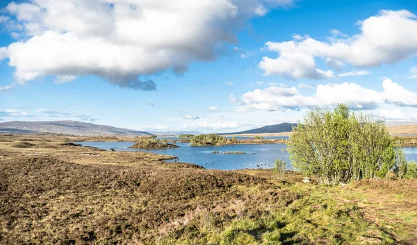 Le paysage incroyable de Rannoch Moor à côté de Glencoe — Photo