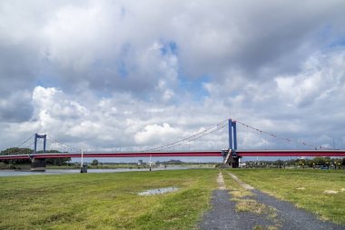 Friedrich ebert bridge duisburg germany