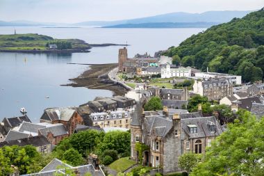 Oban, Argyll İskoçya'da manzarası