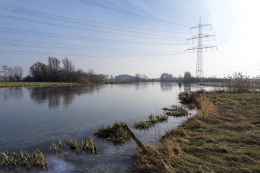 Schwafheimer denizin Moers bir doğa koruma alanında Ren Nehri bir eski sel oluk içinde olduğunu