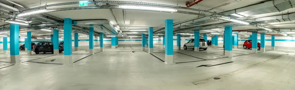 Underground car parking garage — Stock Photo, Image