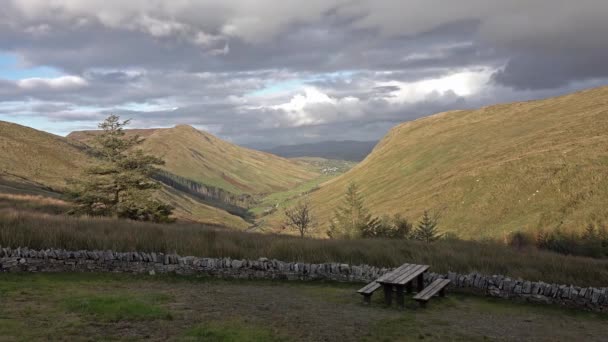 A Glengesh hágó időeltolódása az írországi Donegalban — Stock videók