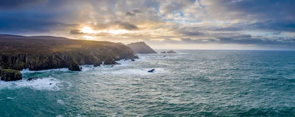 A csodálatos partvonal a Port között Ardara és Glencolumbkille megye Donegal - Írország — Stock Fotó