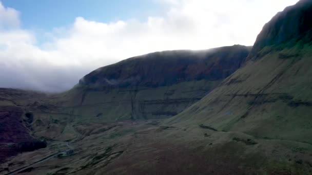 The Gleniff Horseshoe in County Leitrim - Ιρλανδία — Αρχείο Βίντεο