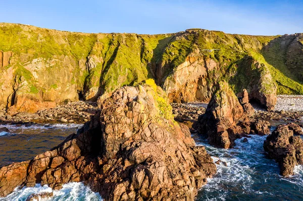 Paisagem costeira dramática em Bloody Foreland, Donegal, Irlanda — Fotografia de Stock