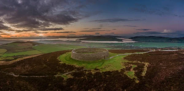 Grianan de Aileach ring fort, Donegal - Irlanda —  Fotos de Stock