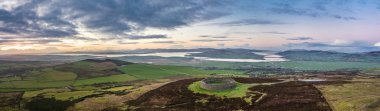 Aileach ring kalesinden Grianan, Donegal - İrlanda