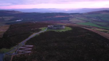 Aileach ring kalesinden Grianan, Donegal - İrlanda