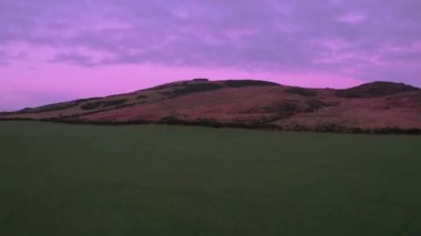 Aileach ring kalesinden Grianan, Donegal - İrlanda