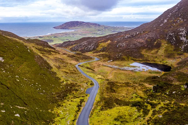 Gap of Mamore, Półwysep Inishowen w hrabstwie Donegal - Republika Irlandii — Zdjęcie stockowe