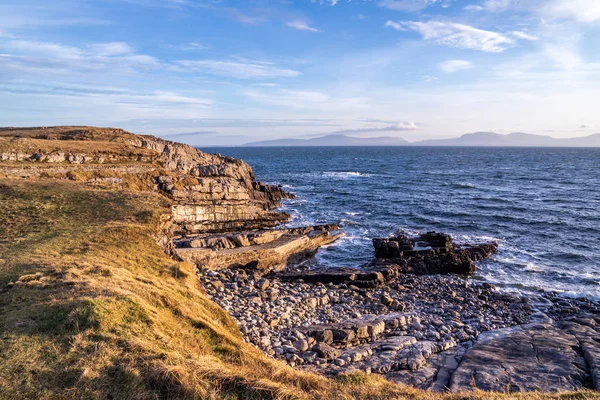 爱尔兰Donegal县St. Johns Point的海岸线 — 图库照片