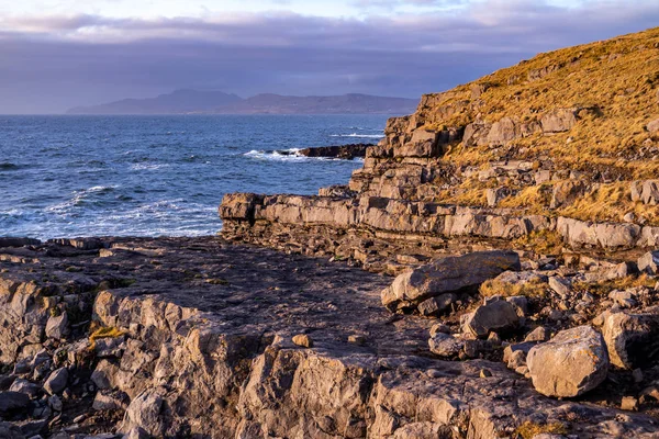 Linea costiera a St. Johns Point, contea di Donegal, Irlanda — Foto Stock