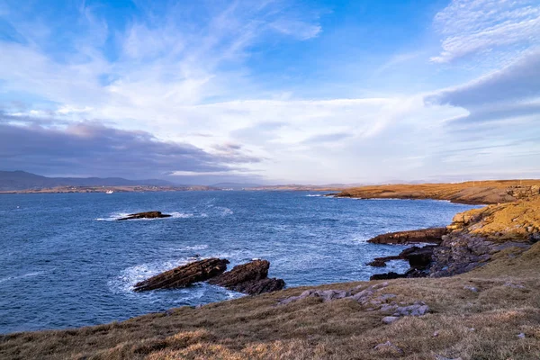 Linia brzegowa St. Johns Point, hrabstwo Donegal, Irlandia — Zdjęcie stockowe