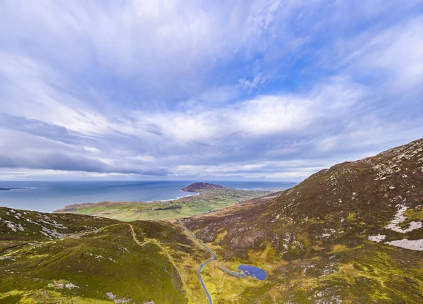 Gap of Mamore, Inishowen Peninsula in County Donegal - Republic of Ireland — стокове фото