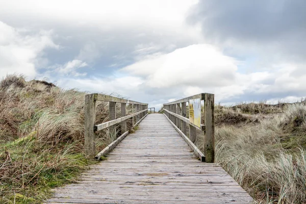 The way to the beach and caves of Maghera near Ardara, County Donegal, Ireland — Stock Photo, Image