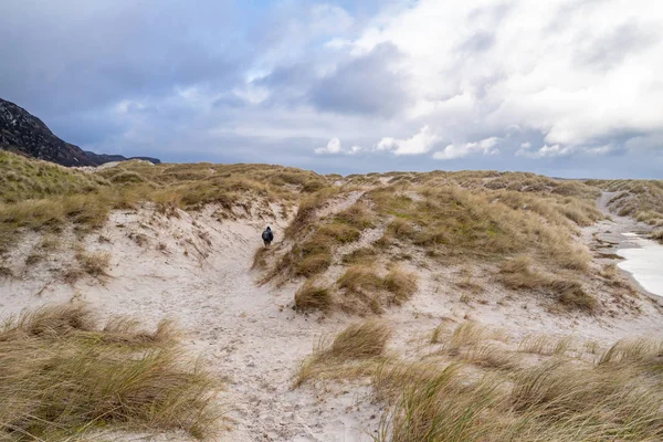 Las dunas en Maghera Beach cerca de Ardara, Condado de Donegal - Irlanda . — Foto de Stock