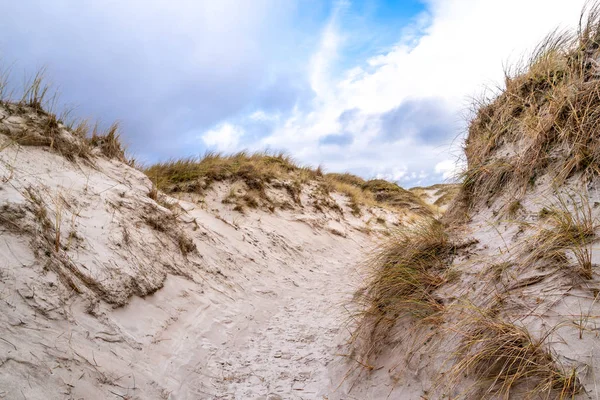 As dunas em Maghera Beach perto de Ardara, Condado de Donegal - Irlanda . — Fotografia de Stock