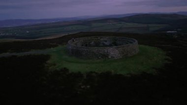 Aileach ring kalesinden Grianan, Donegal - İrlanda