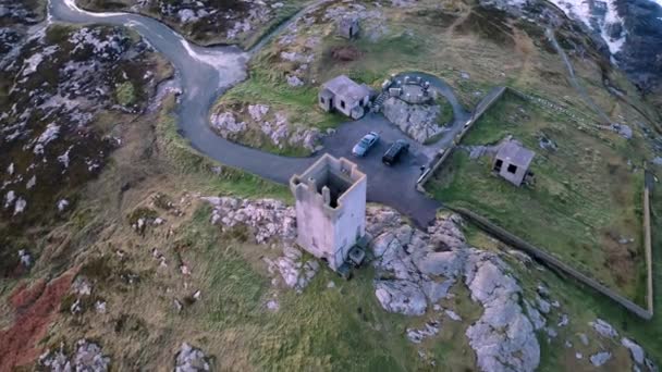 Malin Head is the most northern point of Ireland — Stock Video