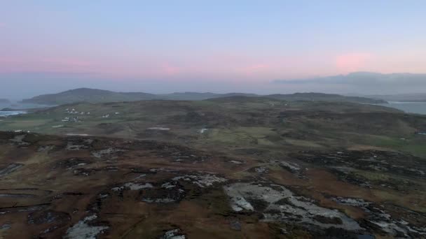 Malin Head é o ponto mais ao norte da Irlanda — Vídeo de Stock