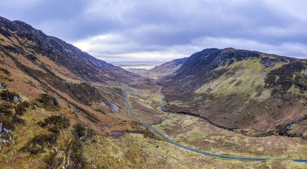 Grannys pass je blízko Glengesh Pass v zemi Donegal, Irsko. — Stock fotografie