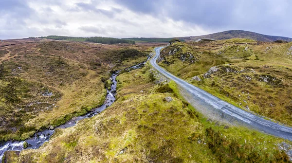 Passo Grannys è vicino al Passo Glengesh nel paese Donegal, Irlanda. — Foto Stock