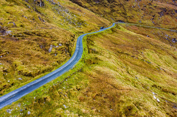 Grannys pass is close to Glengesh Pass in Country Donegal, Ireland.