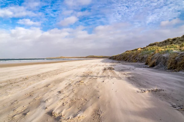 Narin Strand is a beautiful large beach in County Donegal Ireland — Stock Photo, Image