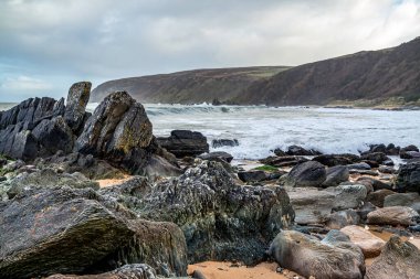Donegal İlçesi Kinnagoe Körfezi, Inishowen - İrlanda