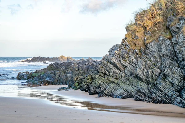 Culdaff beach, Inishowen Peninsula. County Donegal - Ireland. — Stock Photo, Image