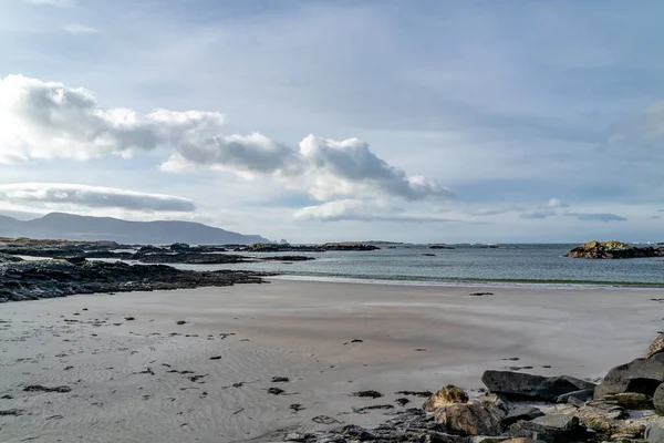 A costa na praia de Rossbeg no Condado de Donegal - Irlanda — Fotografia de Stock