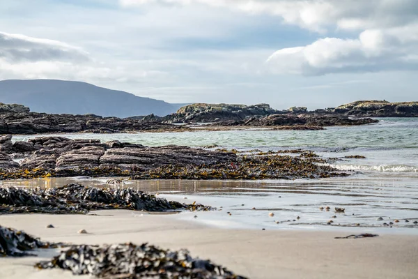 A costa na praia de Rossbeg no Condado de Donegal - Irlanda — Fotografia de Stock