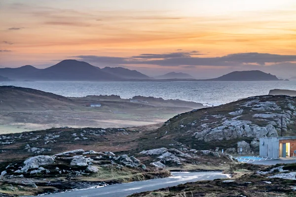 도널 - 아일랜드군의 멀린 헤드의 험준 한 풍경 — 스톡 사진