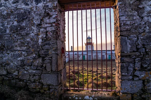 St. Johns Point 'teki deniz feneri, Donegal ilçesi, İrlanda — Stok fotoğraf