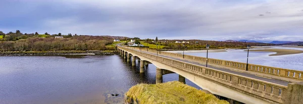The bridge to Lettermacaward in County Donegal - Ireland. — Stock Photo, Image