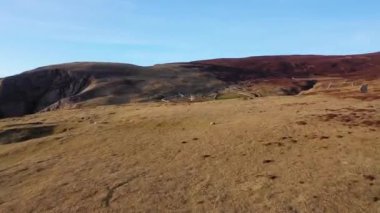 Donegal, İrlanda 'nın güzel sahil manzarası.