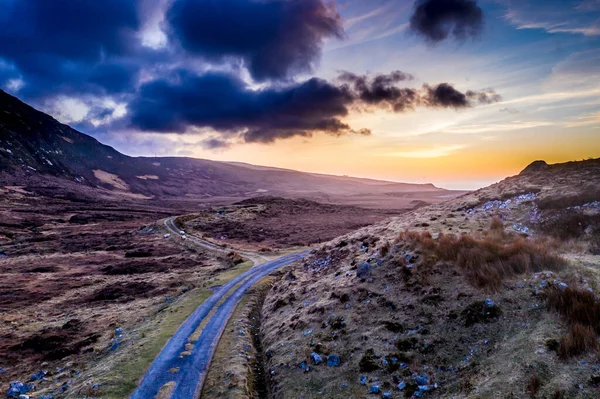 O caminho para Port in County Donegal - Irlanda — Fotografia de Stock