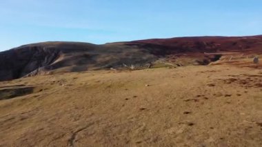 Donegal, İrlanda 'nın güzel sahil manzarası.