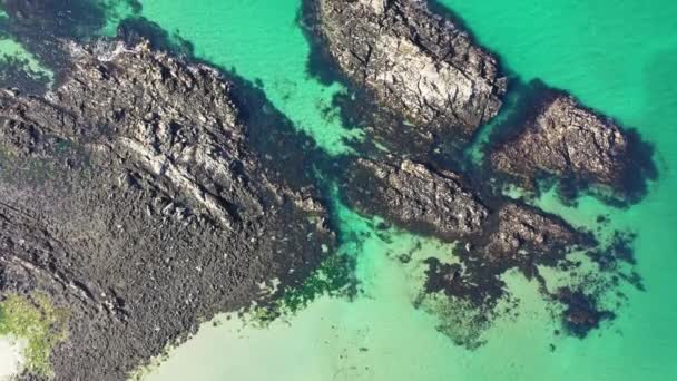 Plage de Cashelgolan, Castlegoland, par Portnoo dans le comté de Donegal - Irlande 