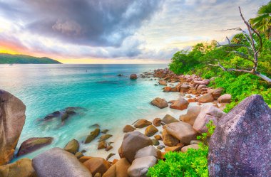 Anse Lazio beach