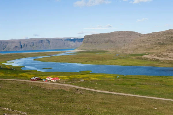 Les fjords occidentaux en Islande — Photo