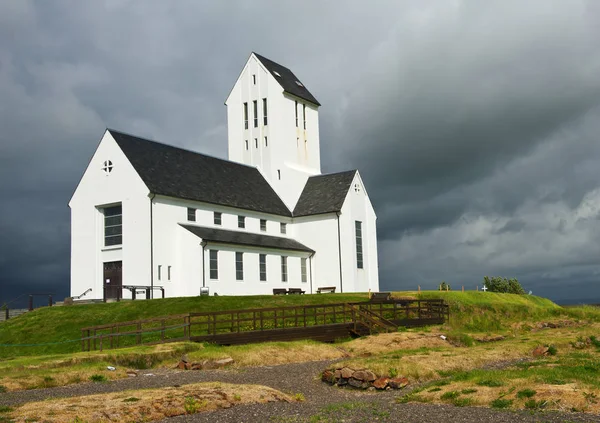 Skalholt katedrála na Islandu — Stock fotografie