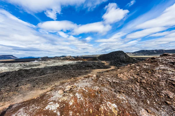 Krafla in de IJsland — Stockfoto