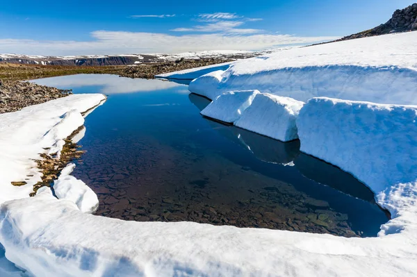 在冰岛湖 — 图库照片