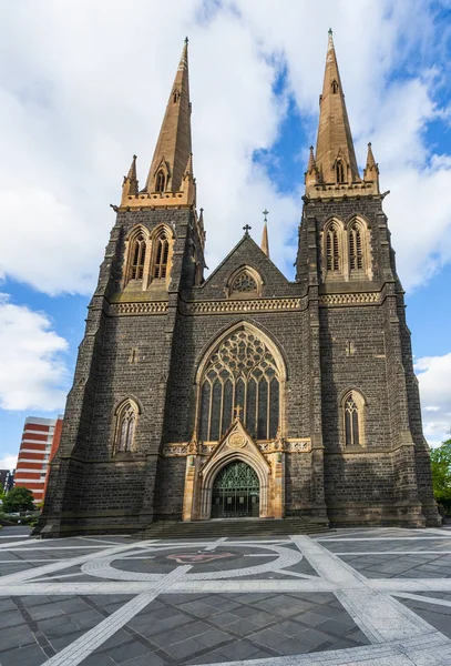 St. Patrick's Cathedral w Melbourne — Zdjęcie stockowe