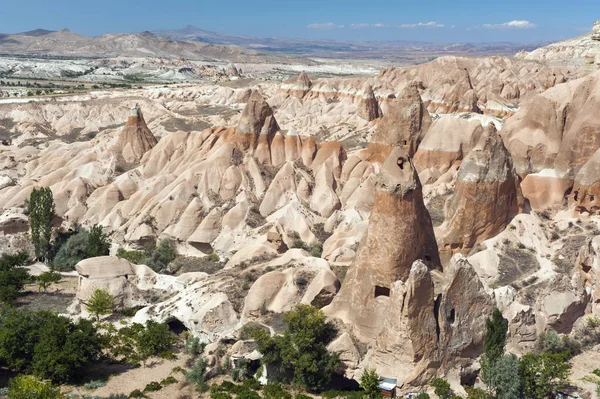 Cappadocia rock formations near Goreme — Stock Photo, Image